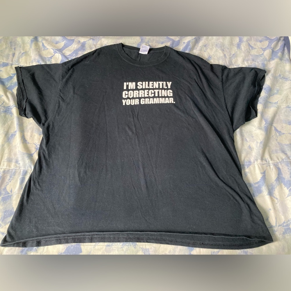 “I’m silently correcting your grammar” Teacher t-shirt
